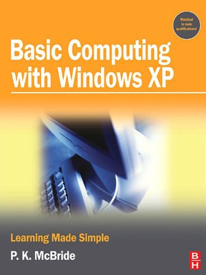 cover image of Basic Computing with Windows XP